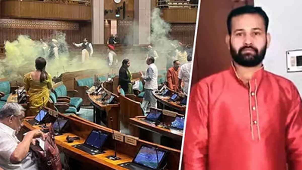 लोकसभा सुरक्षा में सेंध के मास्टरमाइंड ललित झा ने दिल्ली पुलिस के सामने किया आत्मसमर्पण